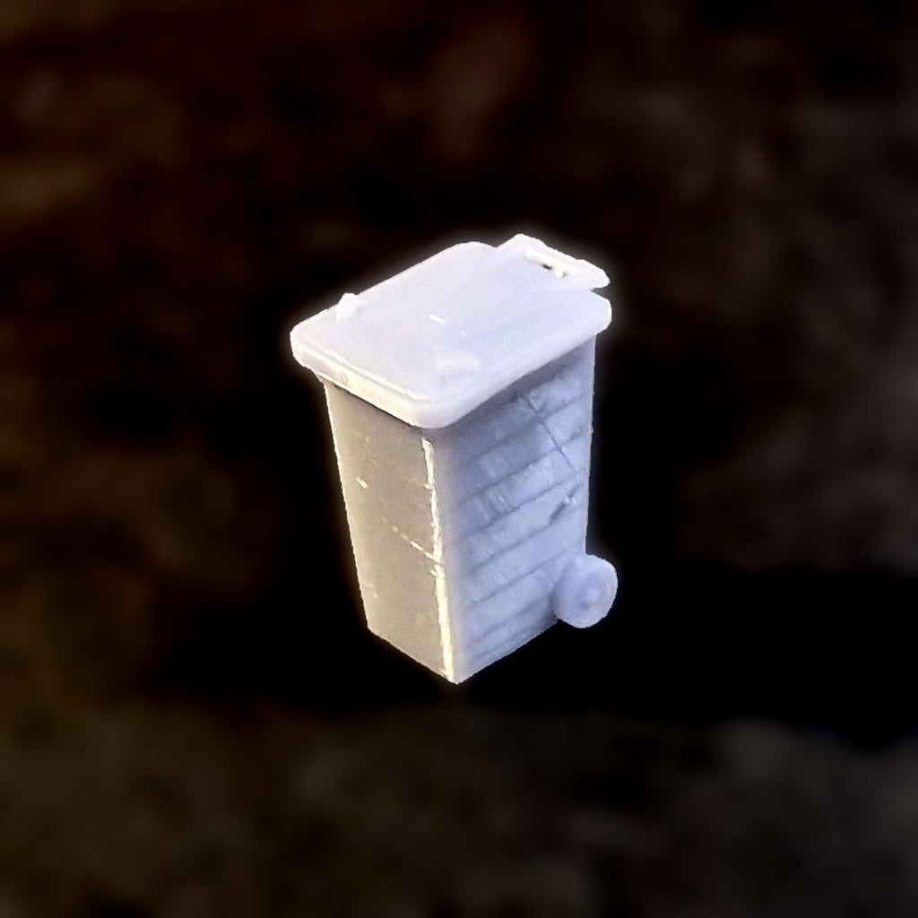 OO Gauge (1:76) Wheelie Bins (4)