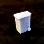 OO Gauge (1:76) Wheelie Bins (4)