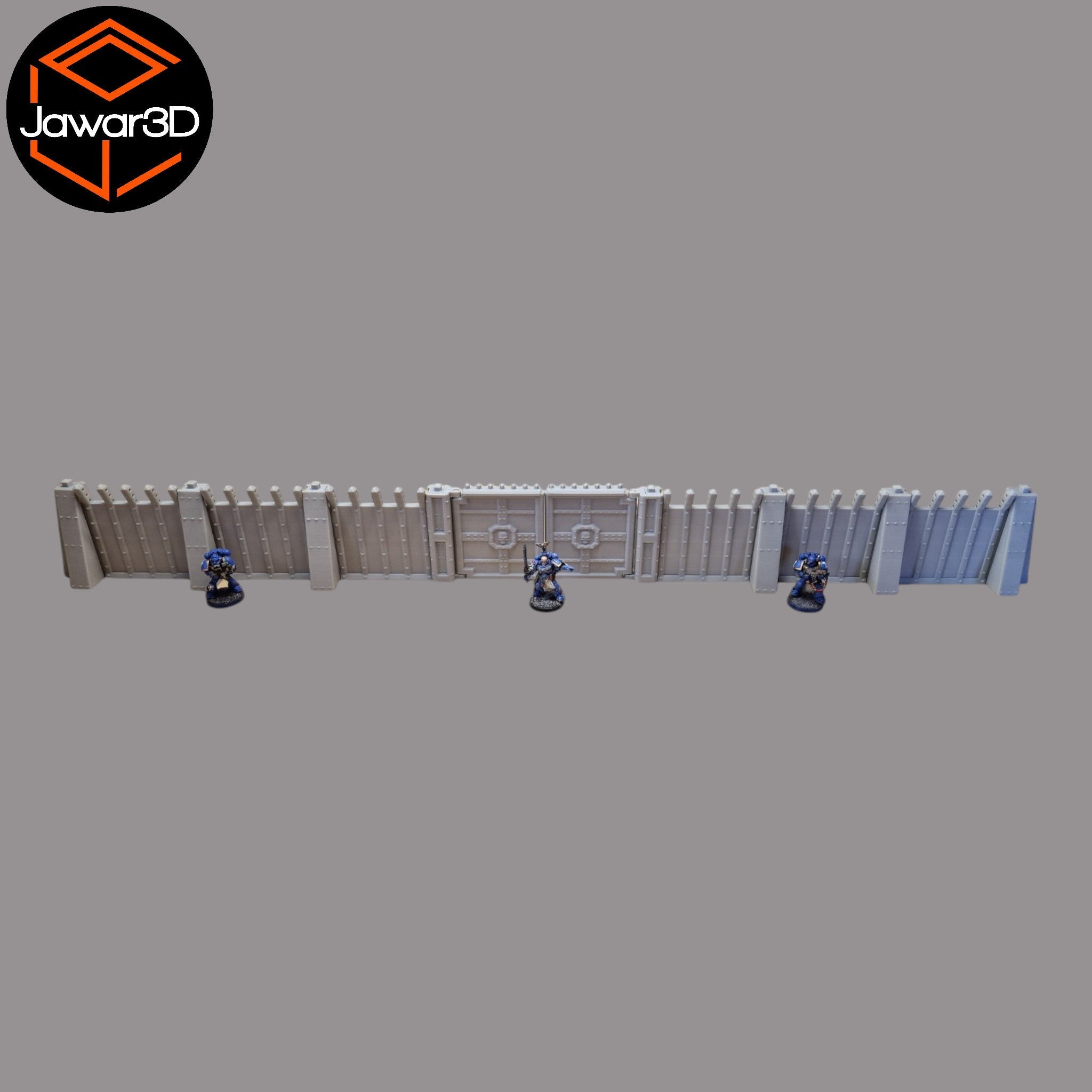 Command Station Secuity Walls - 28mm Wargaming Scatter Terrain Scenery Tabletop