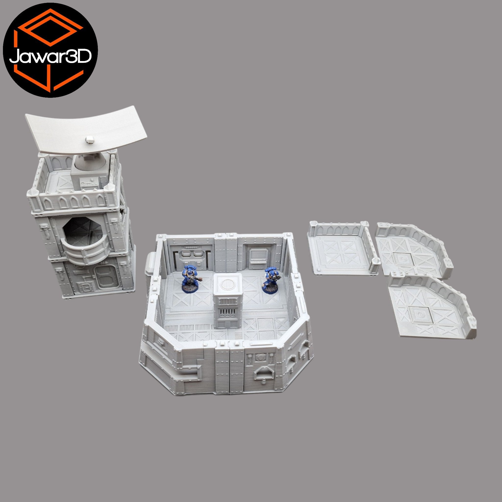 Command Station - 28mm Wargaming Scatter Terrain Scenery Tabletop Miniature