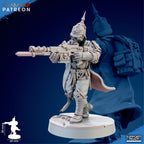 Trencher Infantry Miniatures | Imperial Soldiers | Grimdark Proxy Miniature | Ghamak