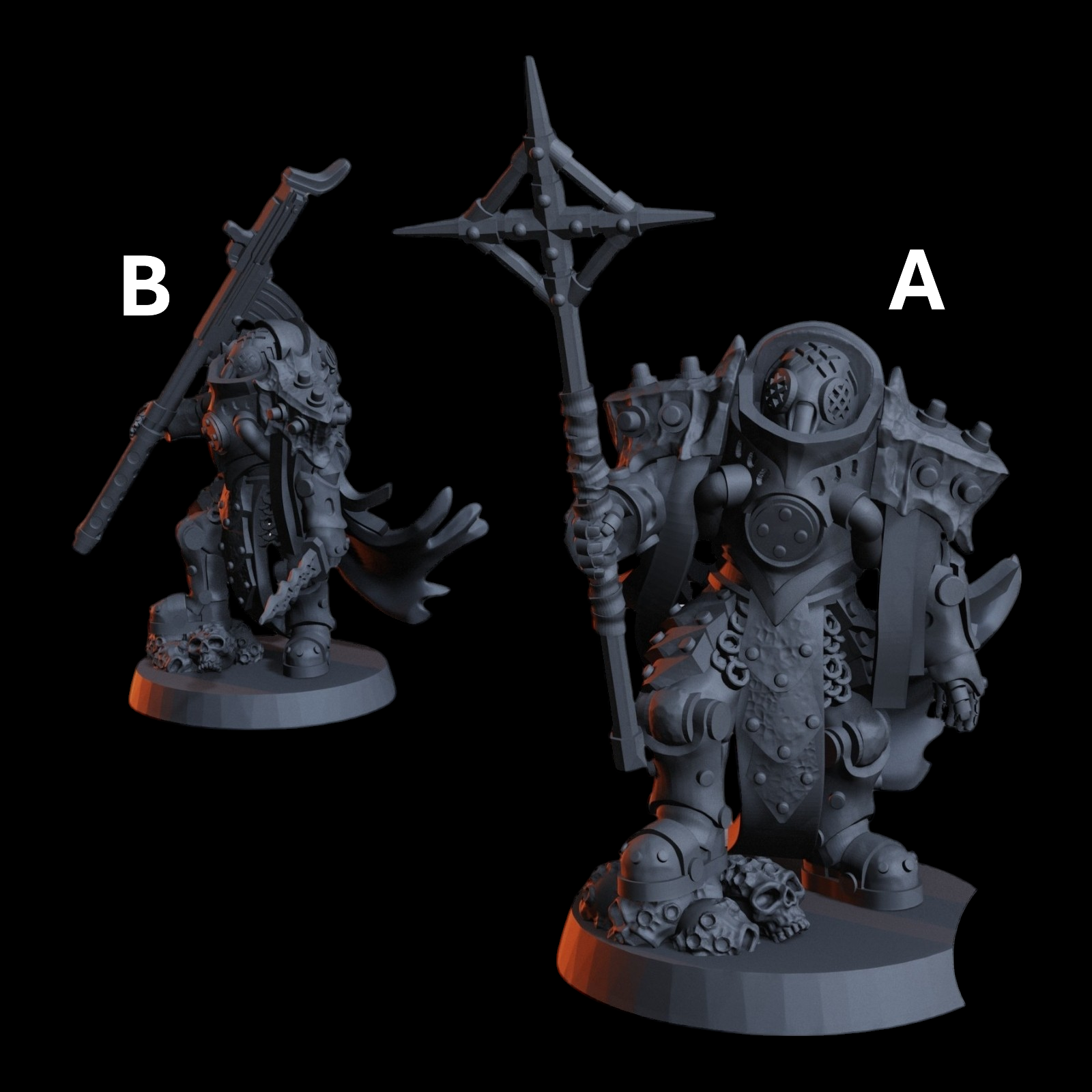 Nautical Reaver Priest | Trench Grimdark | Diceverse