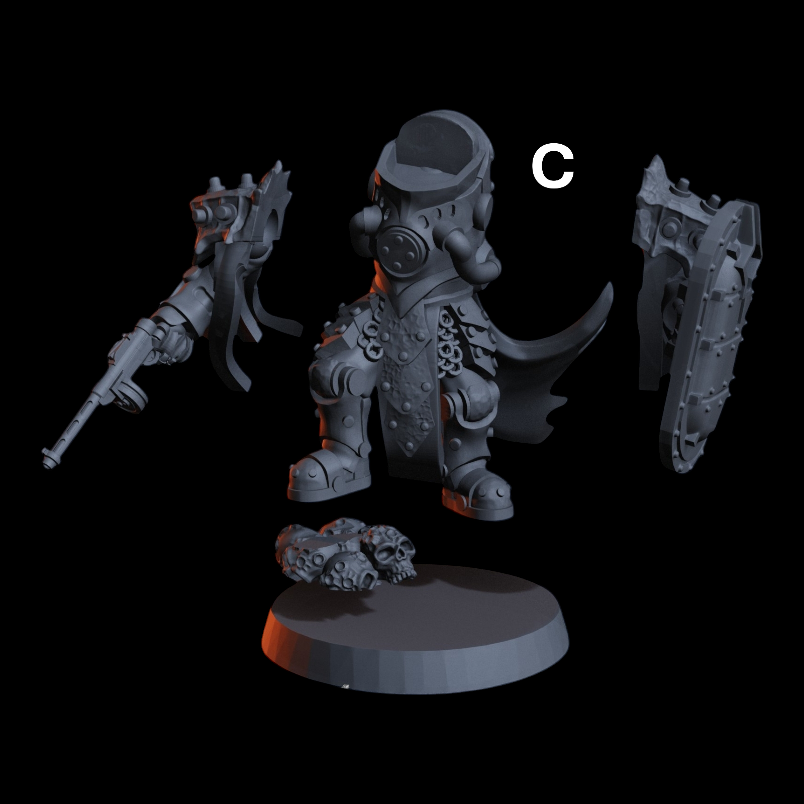 Nautical Reaver Priest | Trench Grimdark | Diceverse