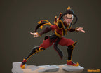 Azure | Pin-Up Statue Fan Art Miniature Unpainted | Dinamuu3D