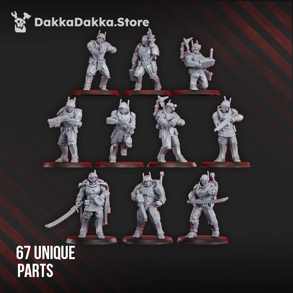 MSC Сircumsolar Infantry Squad Miniatures | Greater Good | DakkaDakka