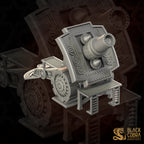 Iron Trenchers Big Cannon | Trench Grimdark | Black Cobra Miniatures