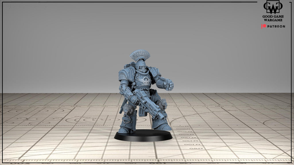 Tonantis Warriors Thunder Warriors SQ Melee Unit by GGW (5 figures supplied) prebuilt