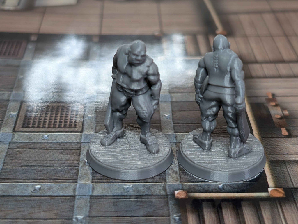 10 Pirate Miniatures for D&D, Pathfinder and TTRPG