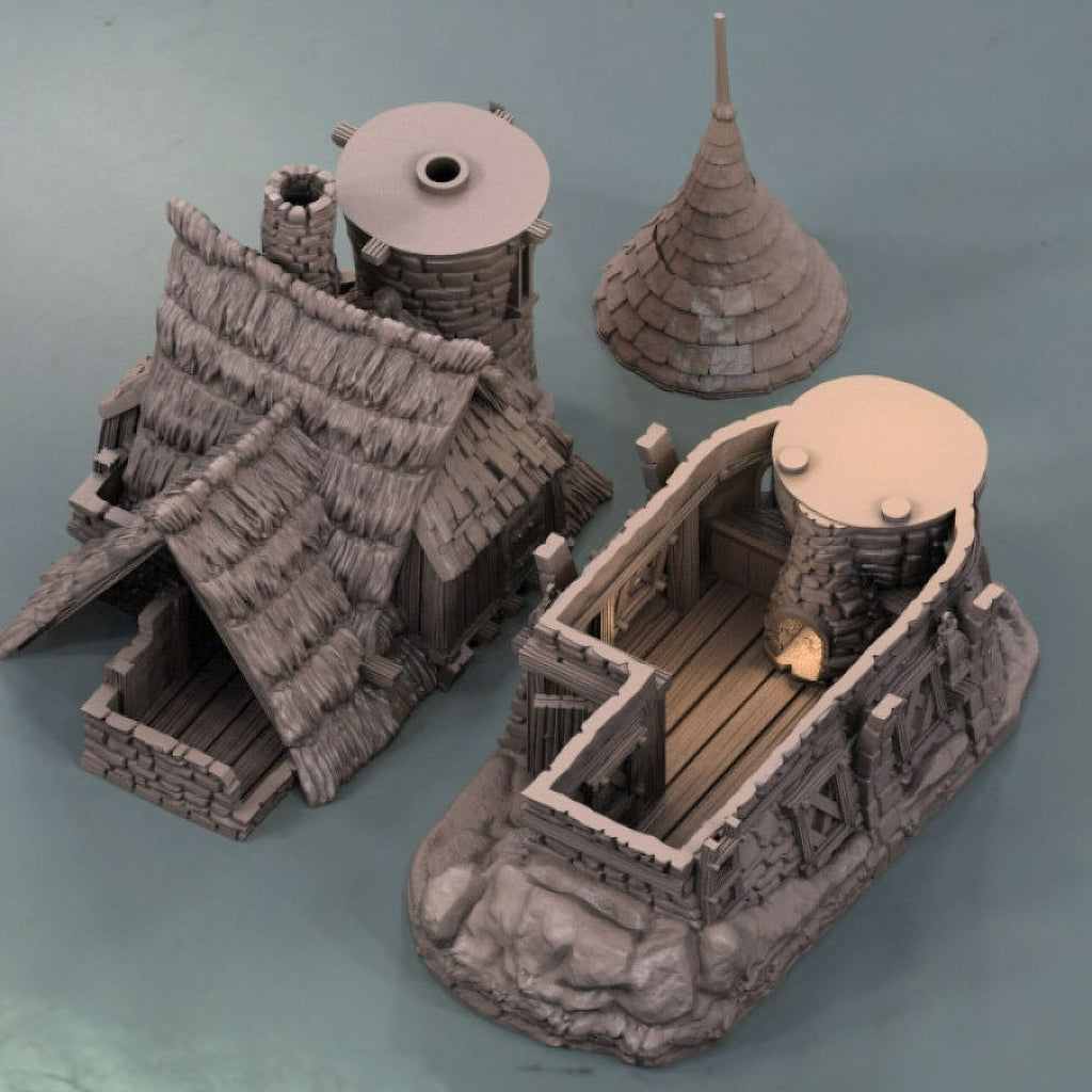 Thistlewick Cottage - 28mm DND/Wargame/RPG Terrain