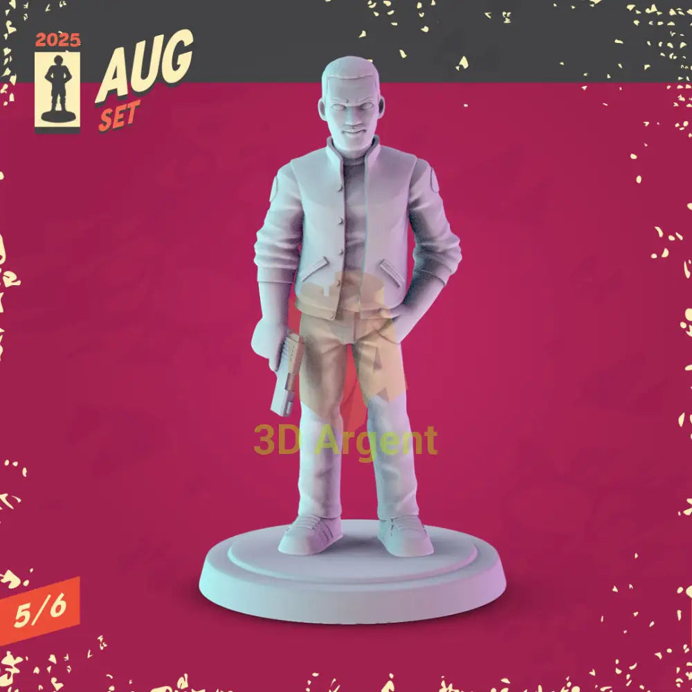 80s Action Heroes Miniatures – Snake Rambo Commando McClane Maverick Axel Foley 32 mm Resin Figures RPG D&D Display