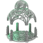 Elven Council Gazebo - 28mm DND/Wargame/RPG Terrain
