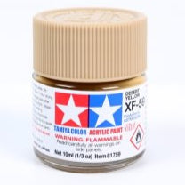 Tamiya Acrylic Paint Mini XF-59 Desert Yellow
