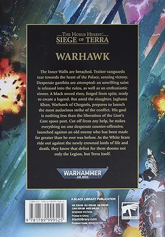 Horus Heresy: Siege of Terra Book 6 - Warhawk