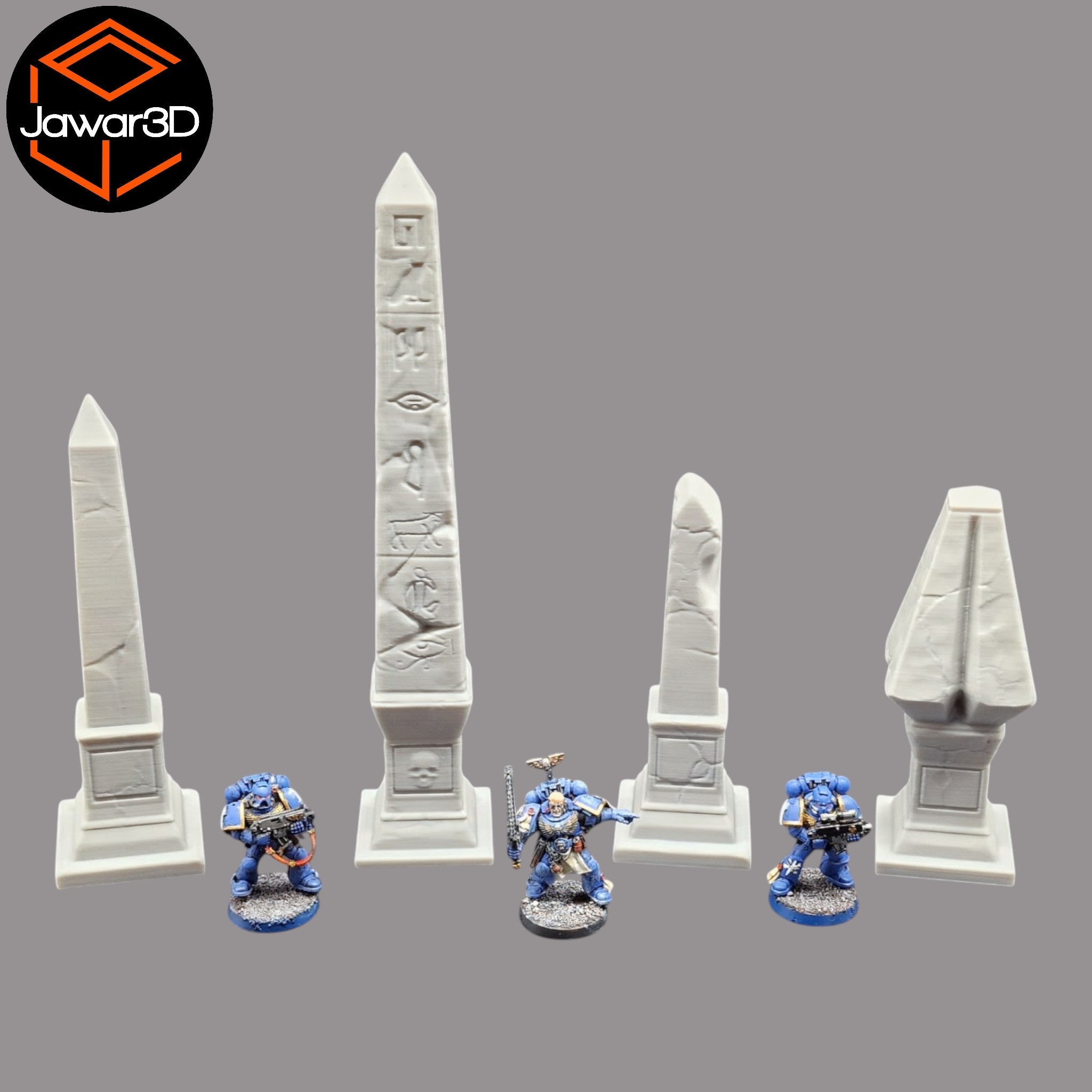 Obelisks - 28mm Wargaming Scatter Terrain Scenery Tabletop Miniature
