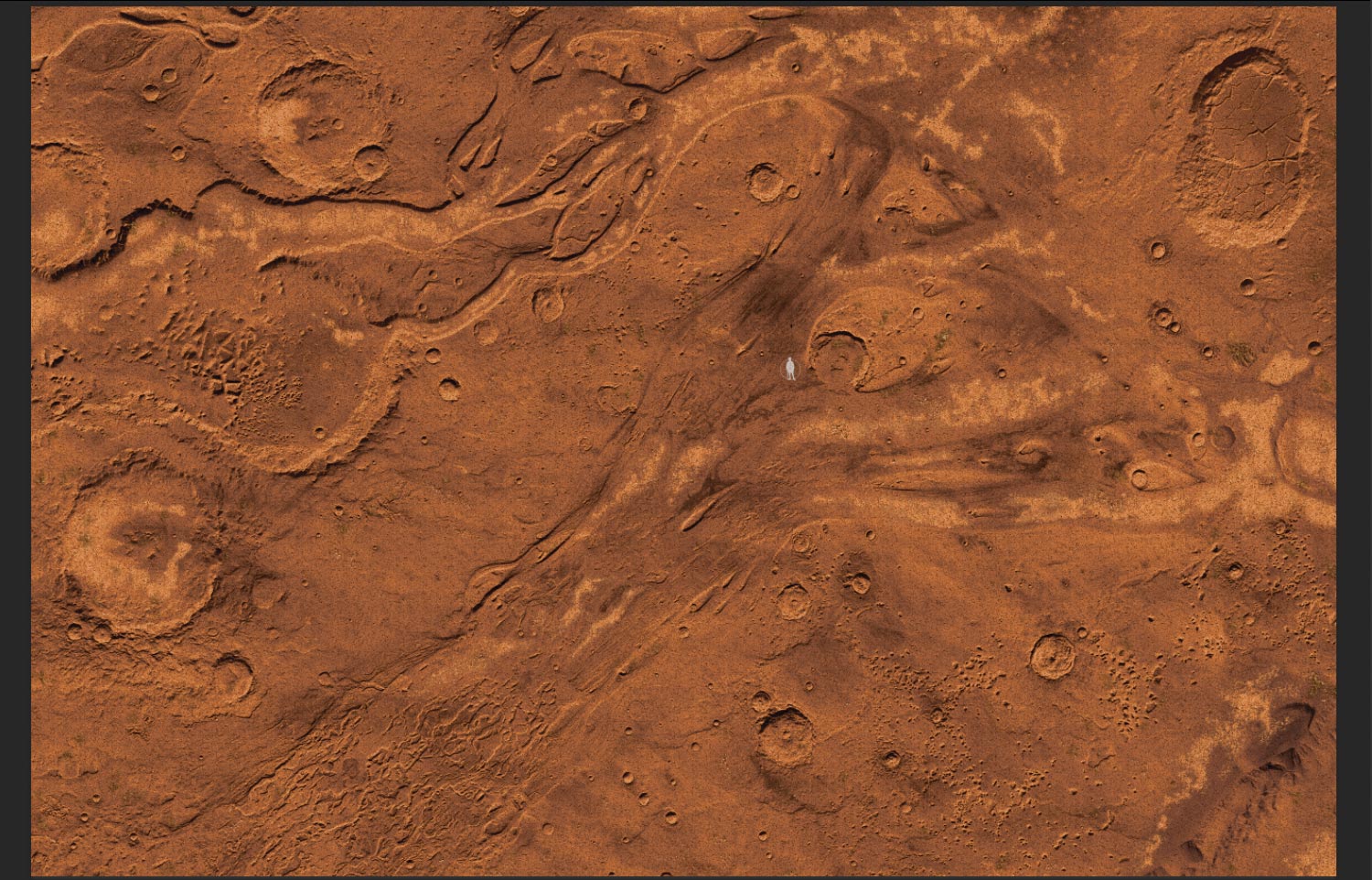 Mars wargaming mat