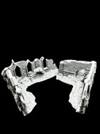Medium Infected Ruins Terrain Sci Fi Tabletop Scenery 3D Printed 2 pcs