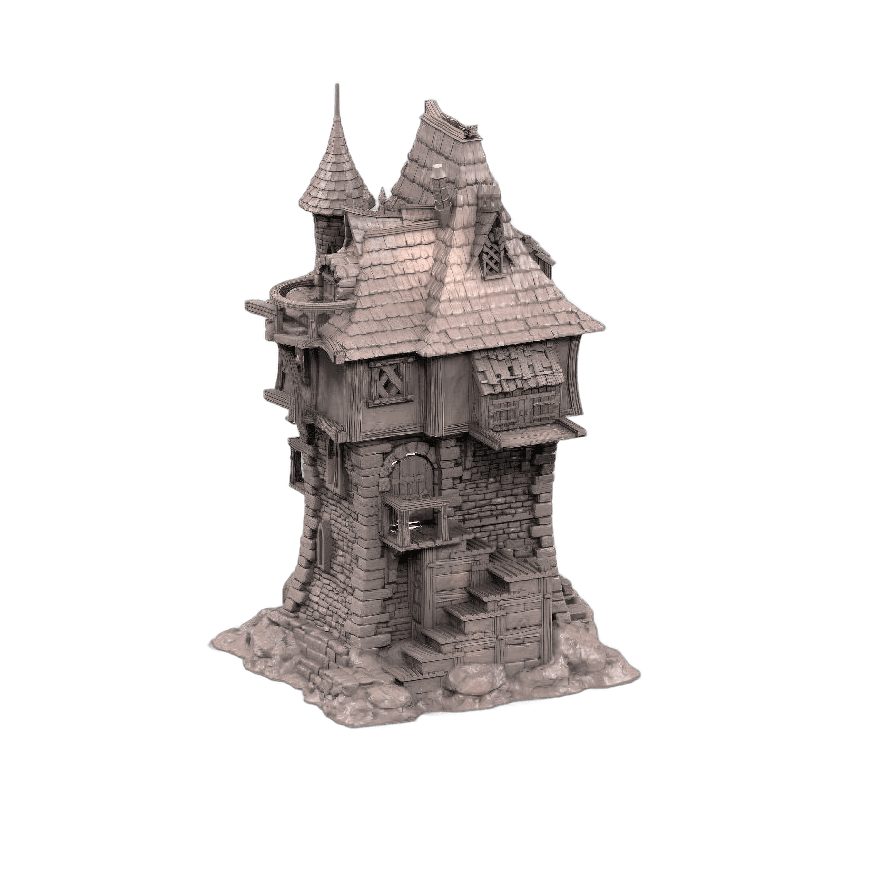 Archmage's Manor - 28mm DND/Wargame/RPG Terrain
