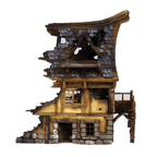 Ruined Medieval House G - 28mm DND/Wargame/RPG Terrain