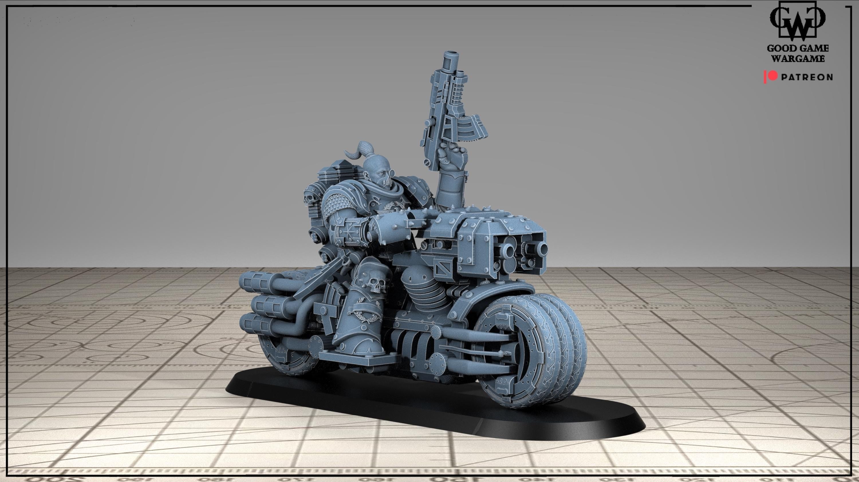 Tonantis Warrior FA  Thunder Warriors SQ Melee Unit by GGW (5 figures supplied) prebuilt