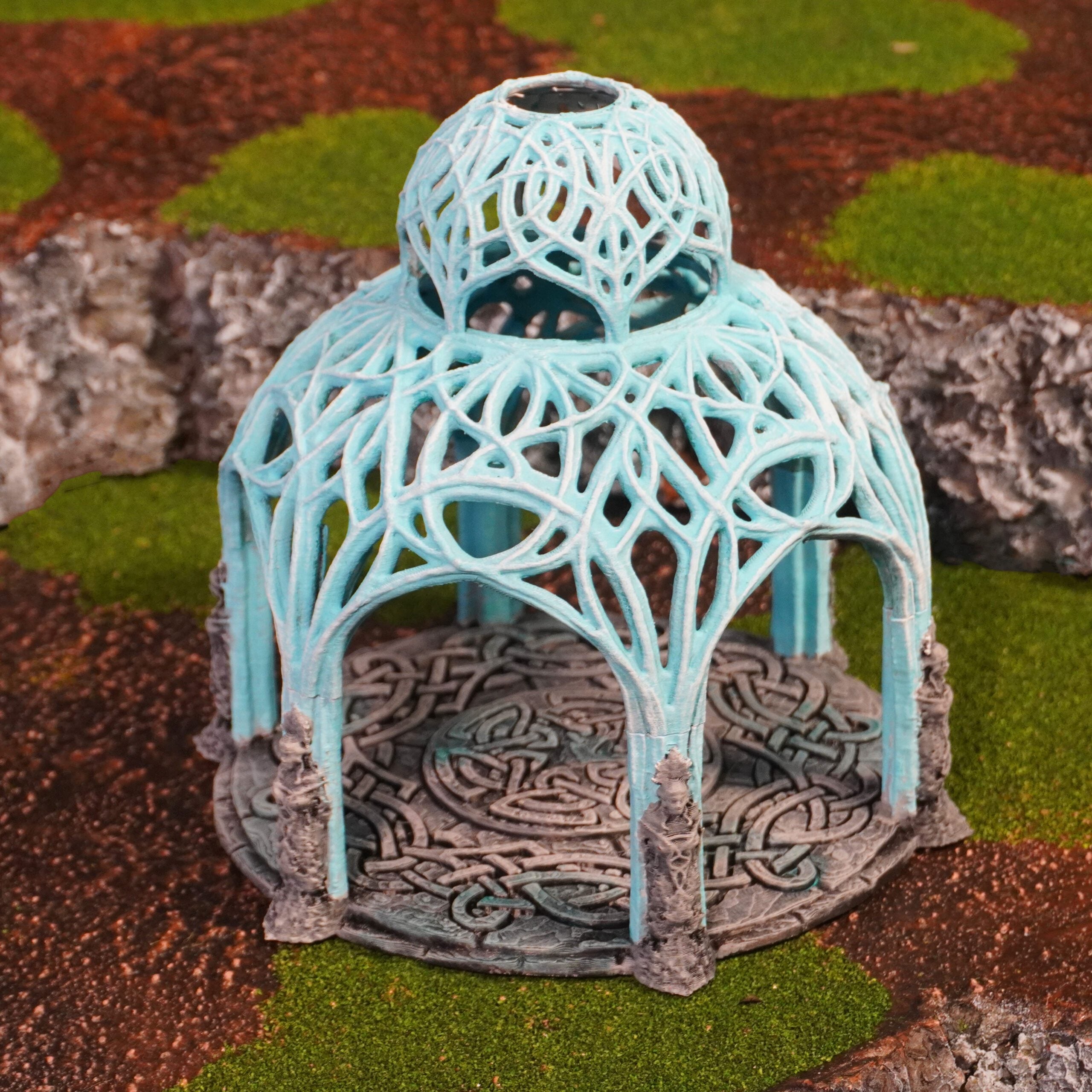 Elven Council Gazebo - 28mm DND/Wargame/RPG Terrain