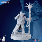 Trencher Psyker Korps Miniatures | Imperial Soldiers | Grimdark Proxy Miniature | Ghamak