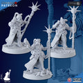 Trencher Psyker Korps Miniatures | Imperial Soldiers | Grimdark Proxy Miniature | Ghamak