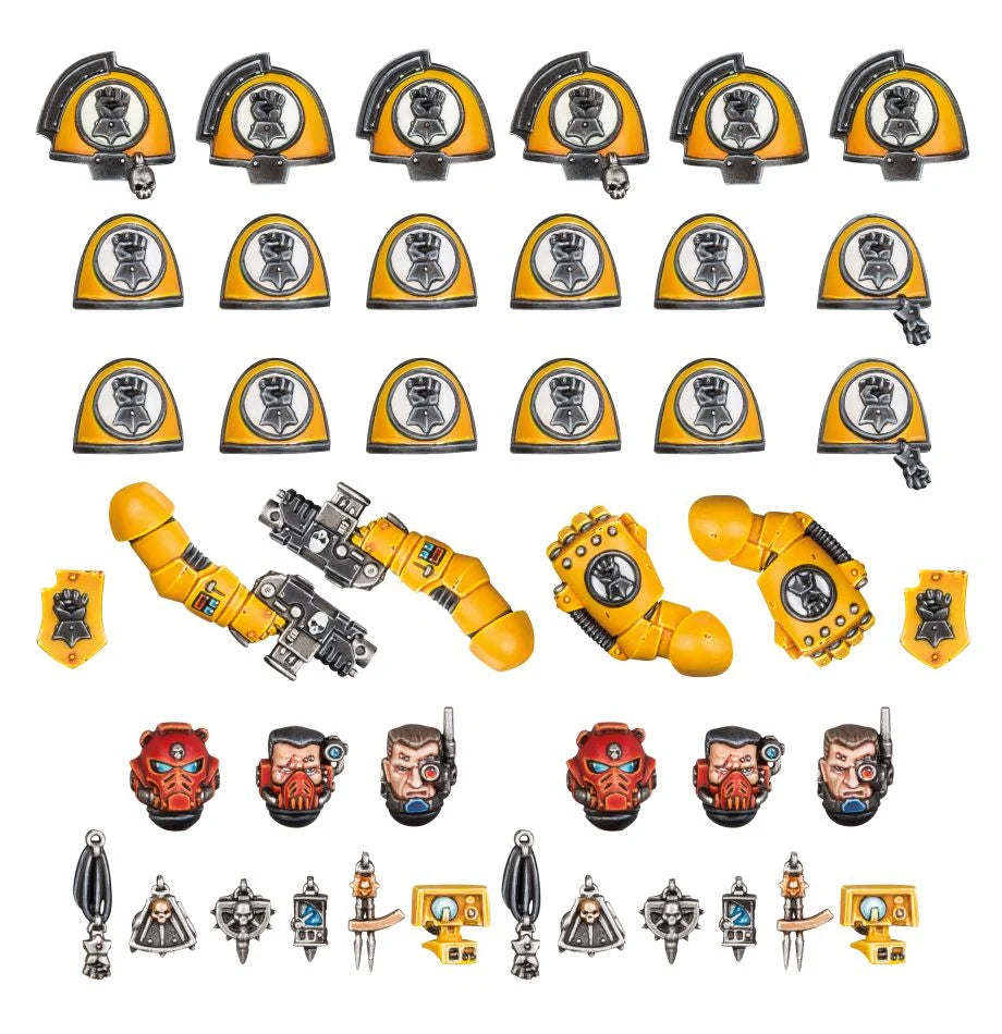 Space Marines: Imperial Fists Primaris Upgrades & Transfers