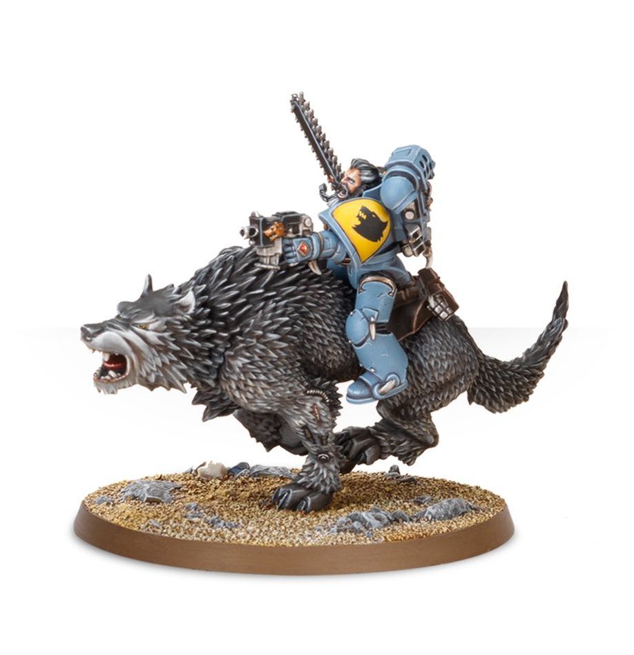 Space Wolves: Thunderwolf Cavalry