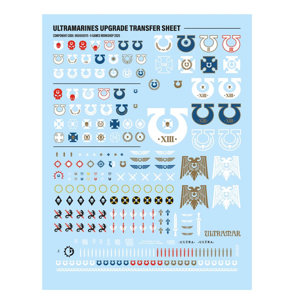 Ultramarines: Upgrades and Transfers