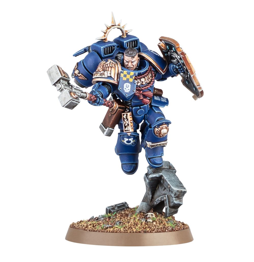 Space Marines: Captain with Jump Pack & Relic Shield