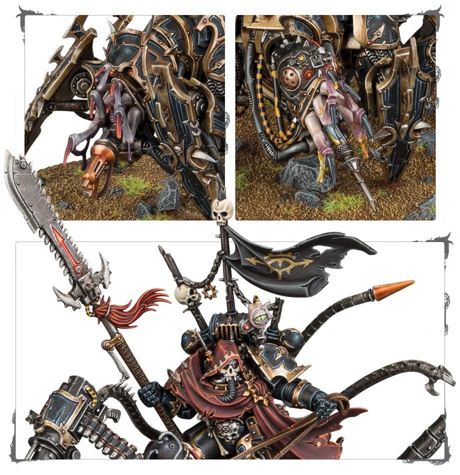 Chaos Space Marines: Lord Discordant on Helstalker