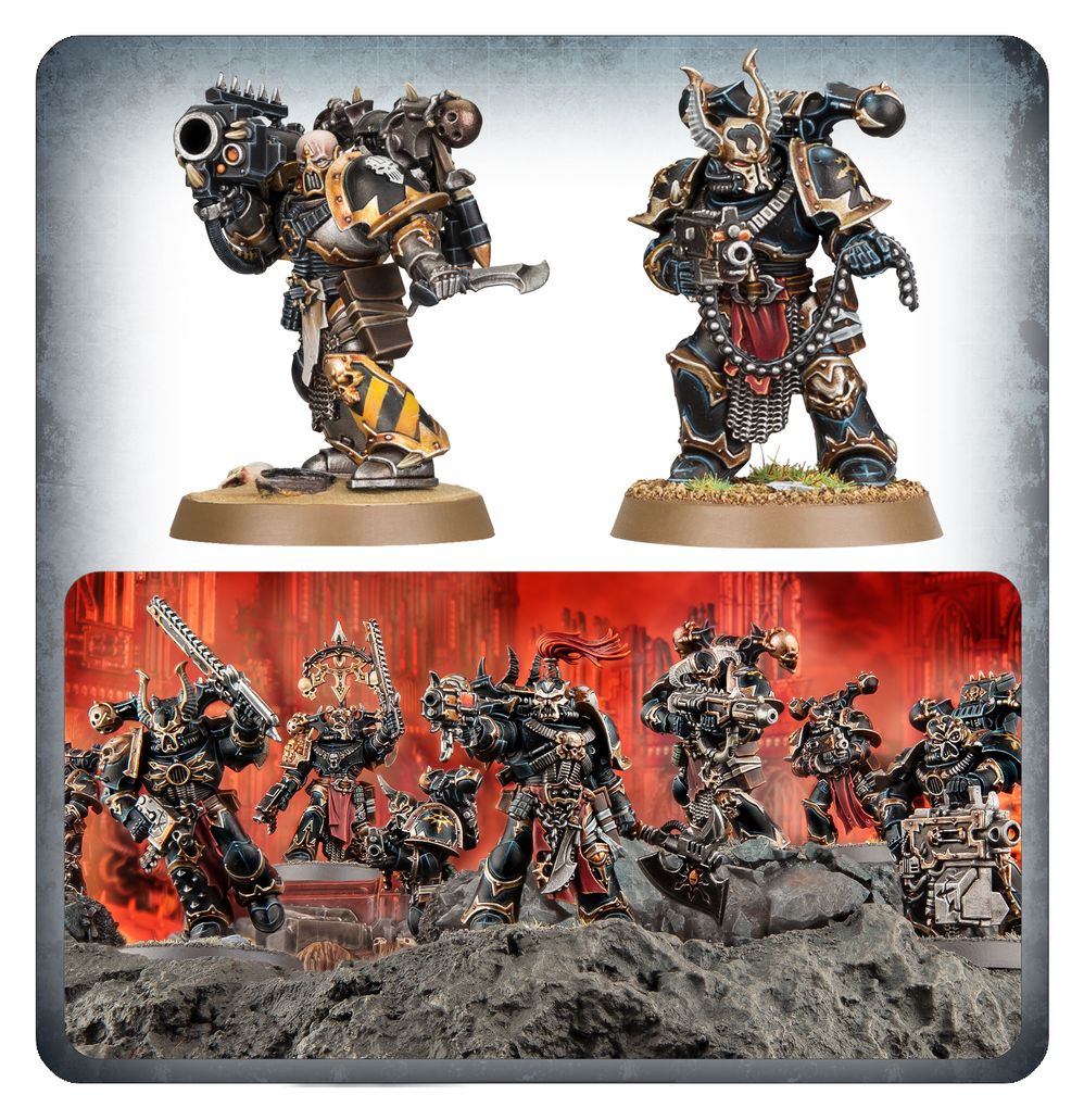 Chaos Space Marines: Legionaries