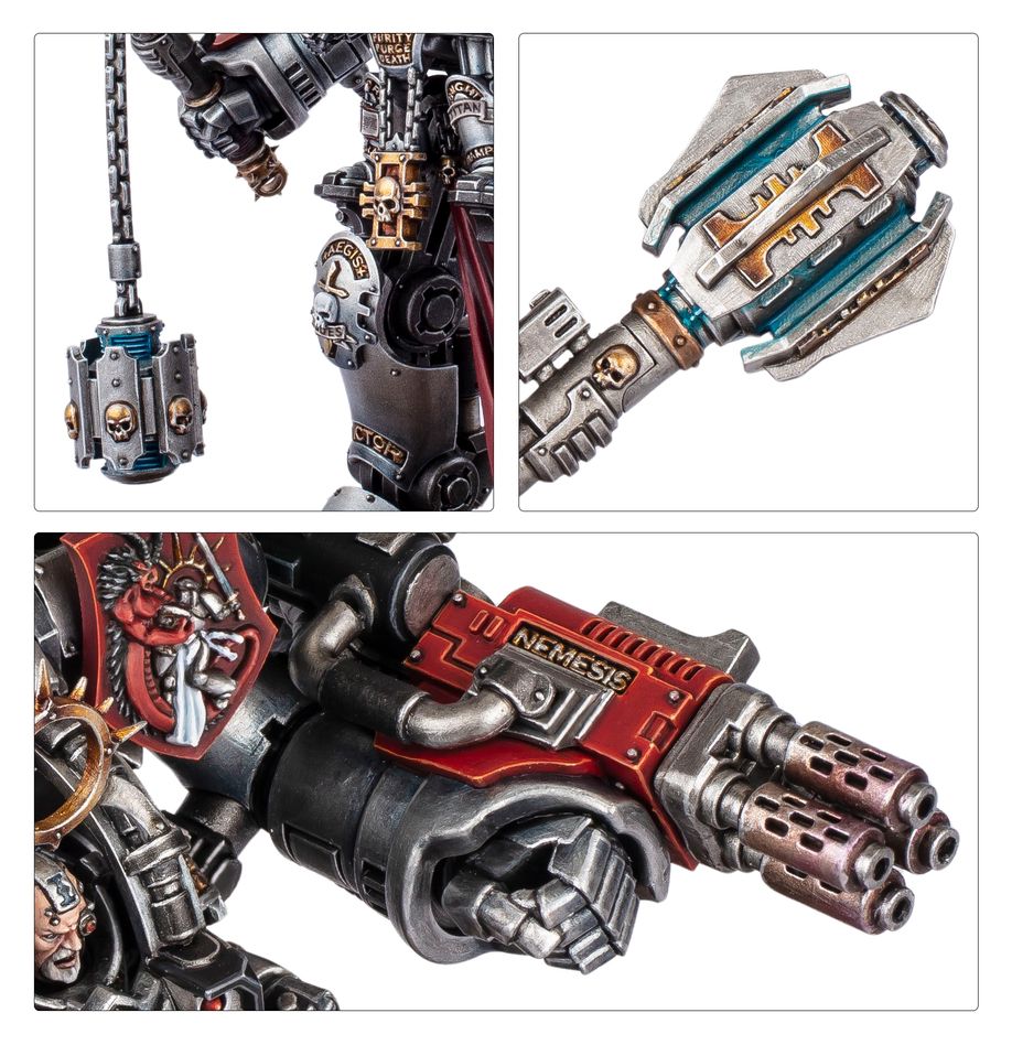 Grey Knights: Grand Master in Nemesis Dreadknight