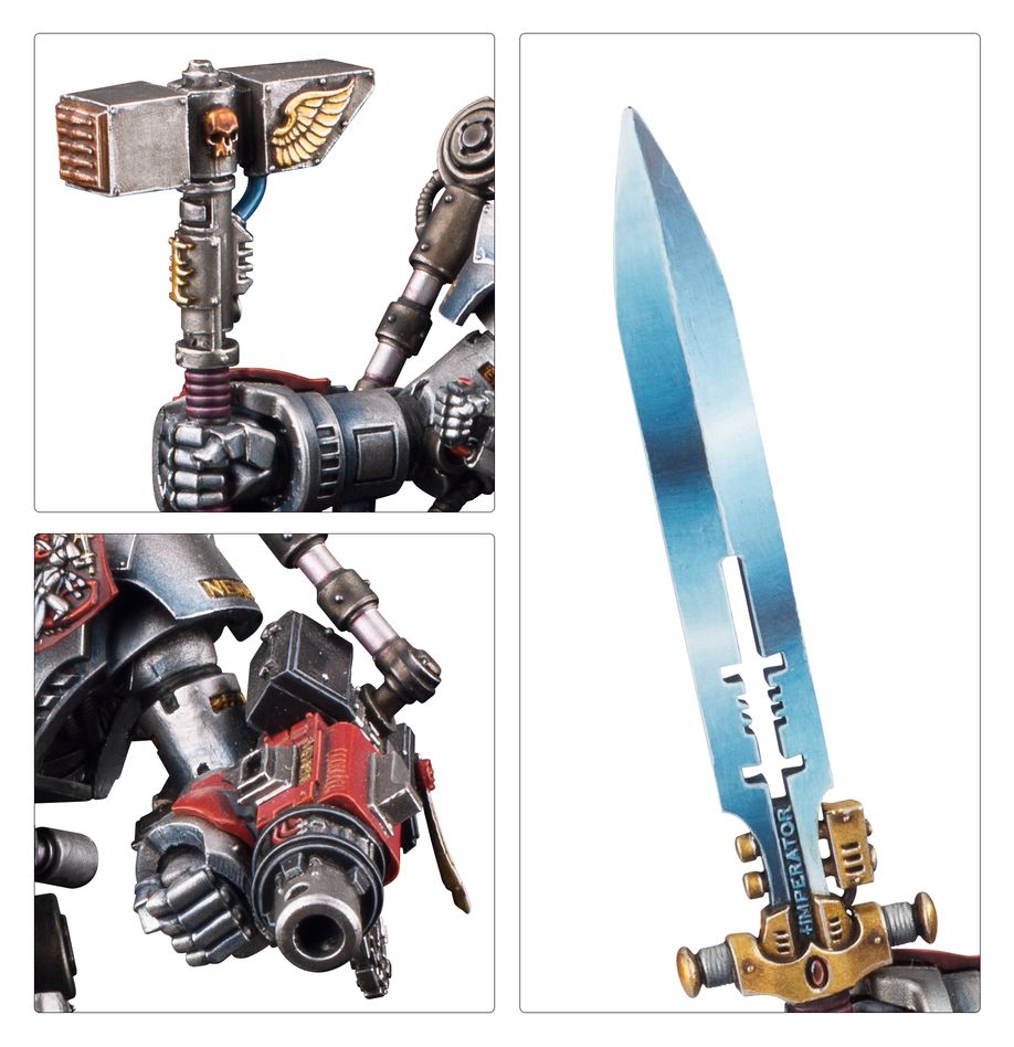Grey Knights: Grand Master in Nemesis Dreadknight