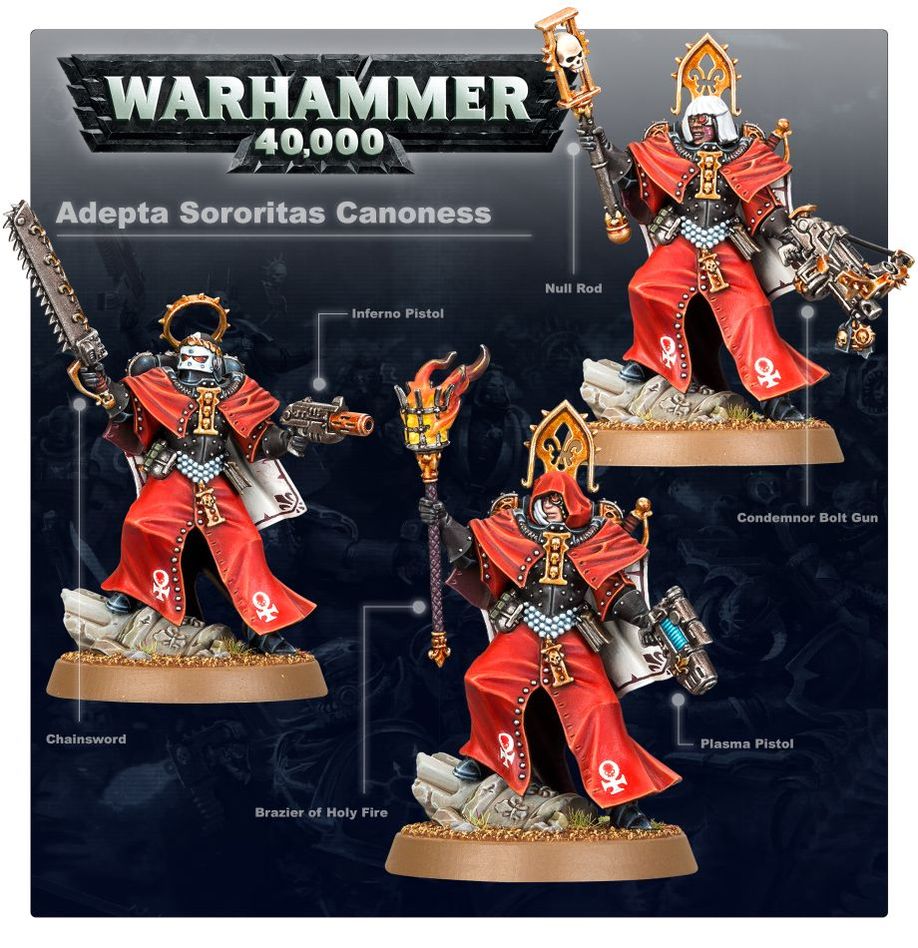 Adepta Sororitas: Canoness