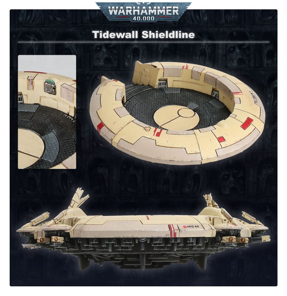 T'au Empire: Tidewall Shieldline