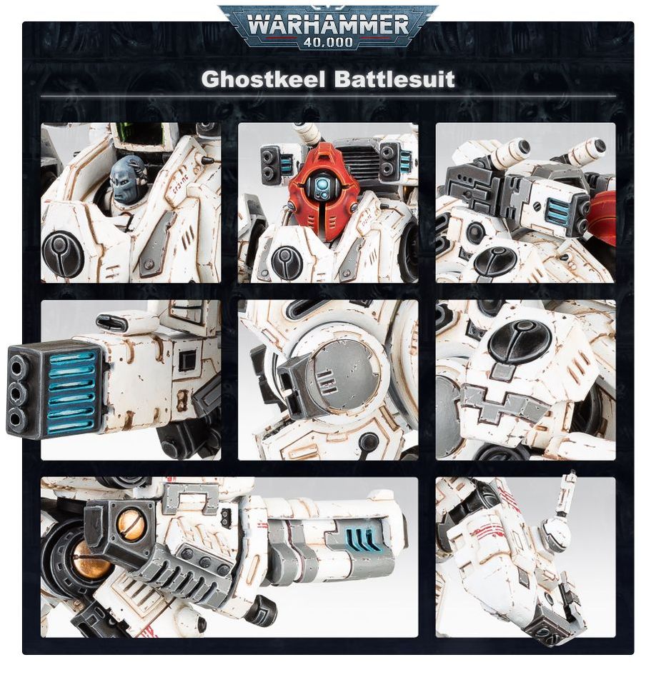 T'au Empire: XV95 Ghostkeel Battlesuit