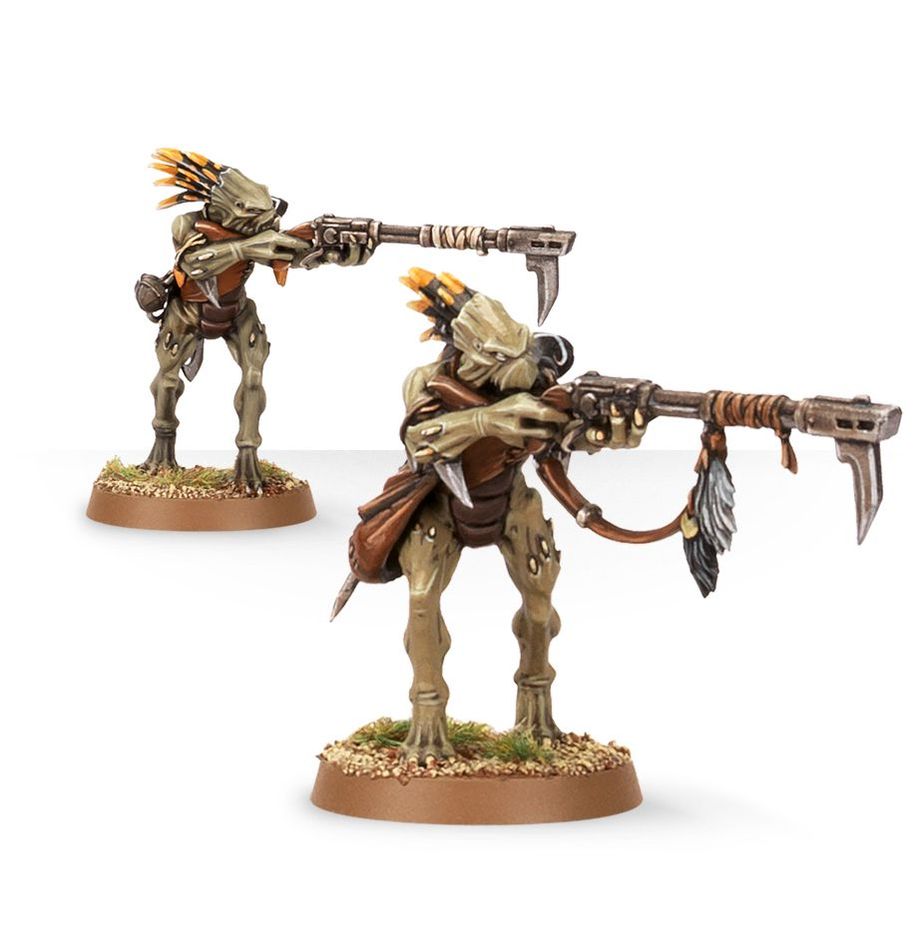 T'au Empire: Kroot Carnivore Squad