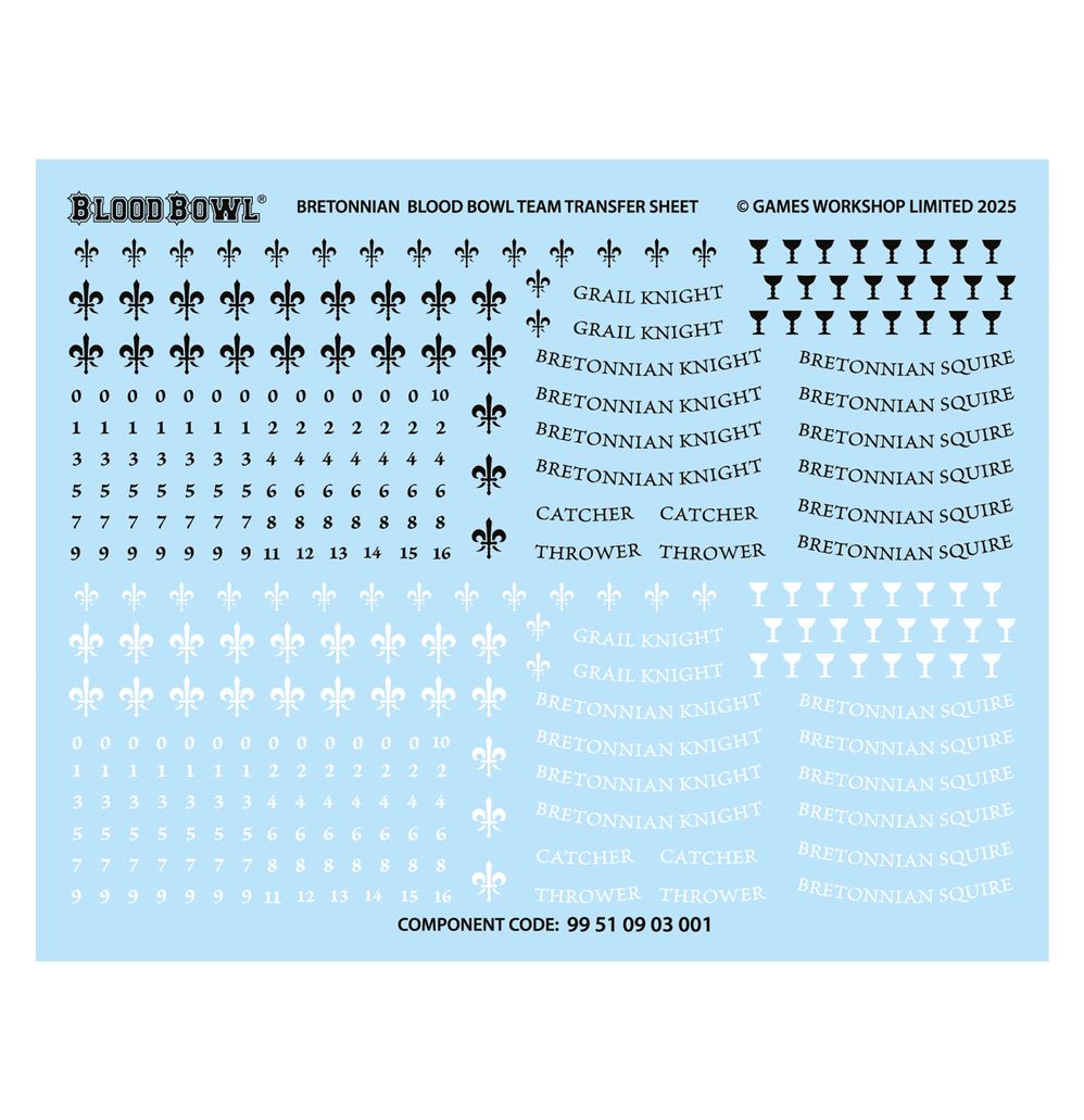 Blood Bowl: Bretonnian Team