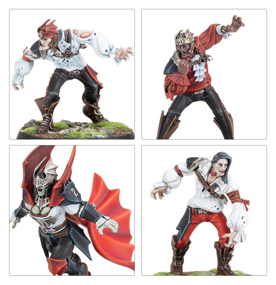 Blood Bowl: Vampire Team - The Drakfang Thirsters