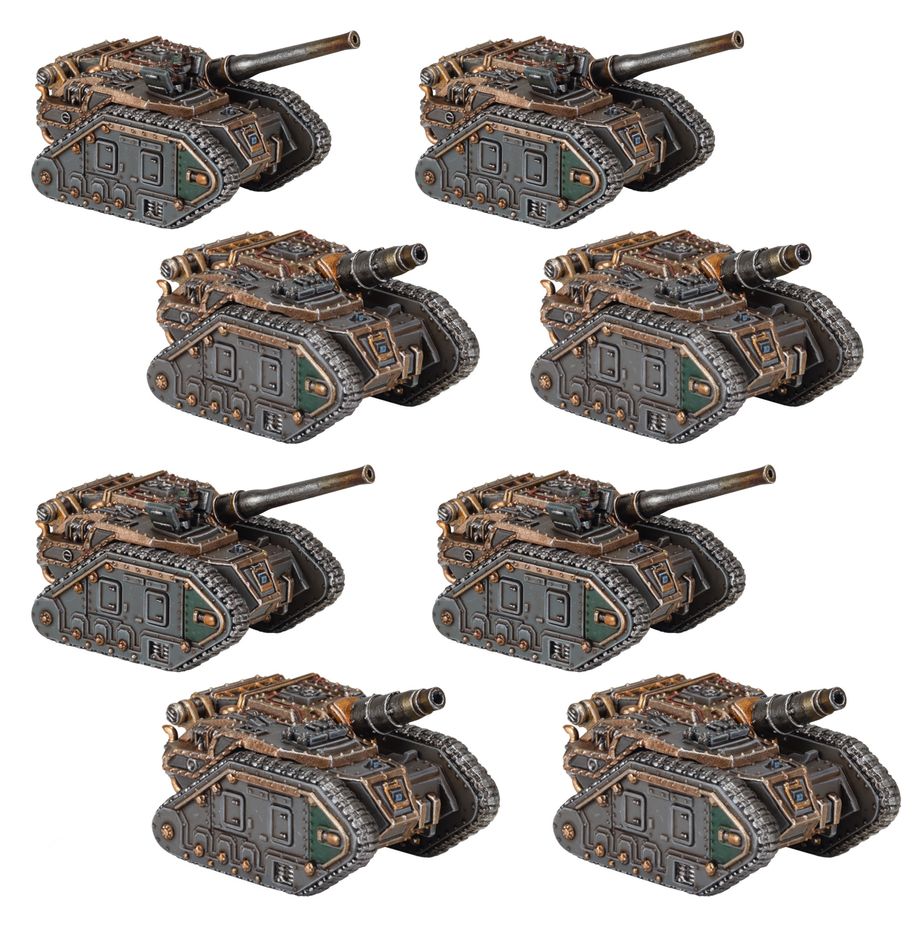 Legions Imperialis: Solar Auxilia Medusa & Basilisk Batteries