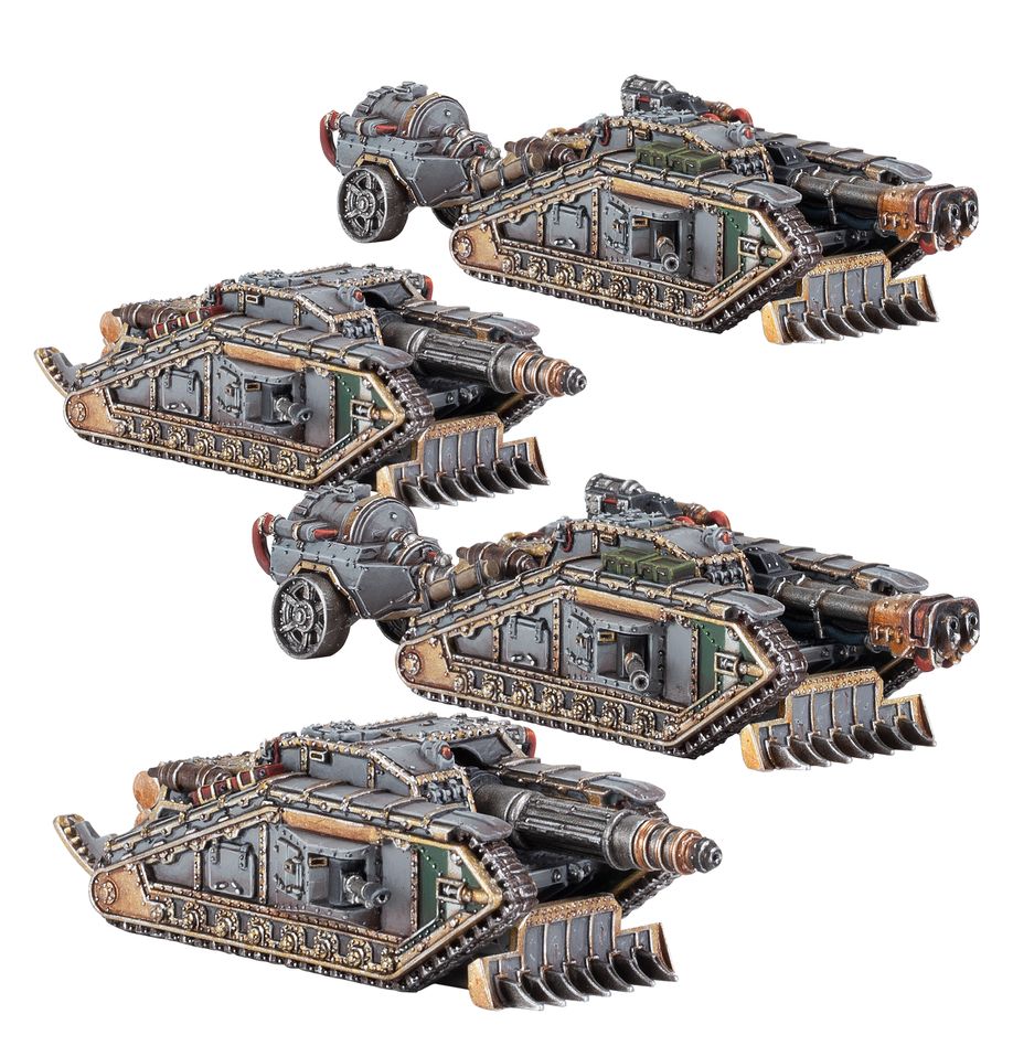 Legions Imperialis: Solar Auxilia Malcador / Infernus and Valdor Tank Destroyers