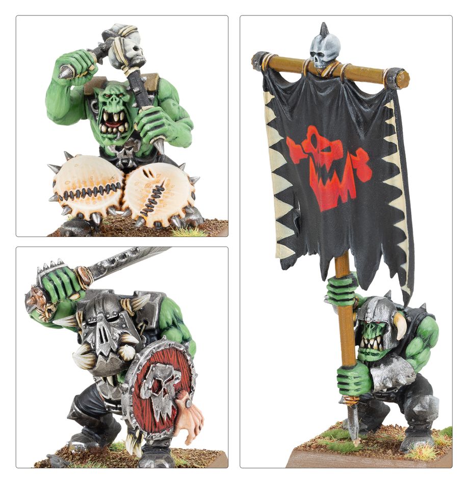 Orcs & Goblin Tribes: Orc Boyz & Orc Arrer Boyz Mobs