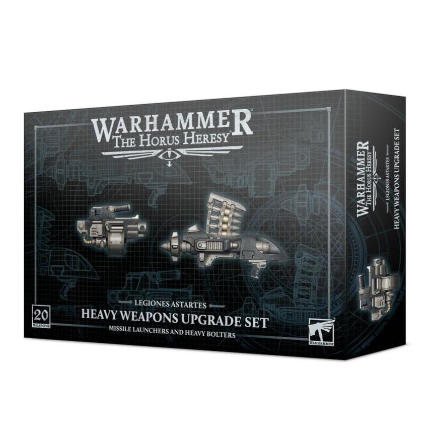 Legiones Astartes: Heavy Weapons Upgrade Set: Missile Launchers & Heavy Bolters