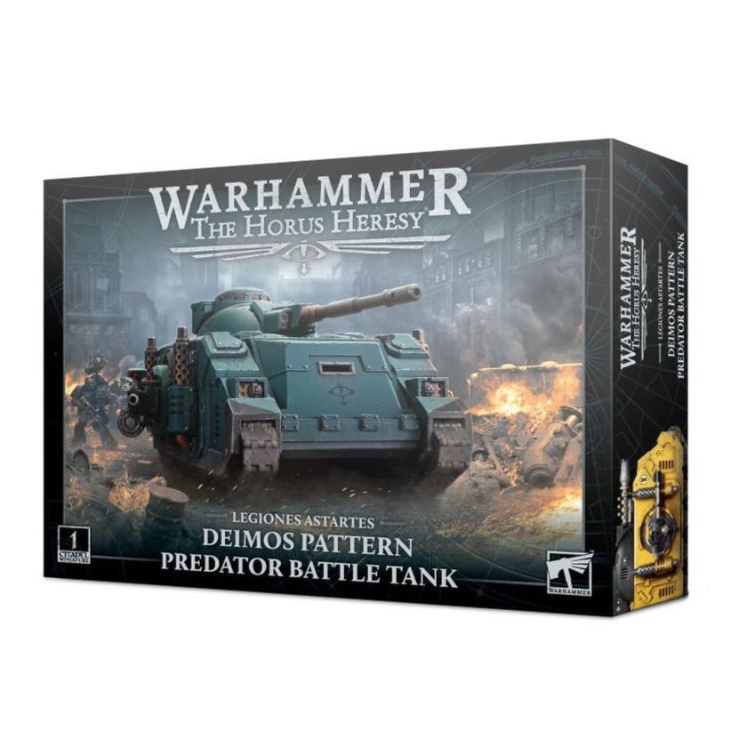 Legiones Astartes: Deimos Pattern Predator Battle Tank