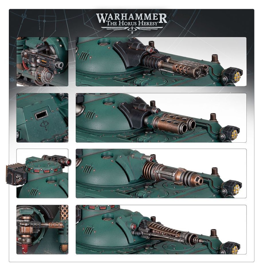 Legiones Astartes: Deimos Pattern Predator Support Tank