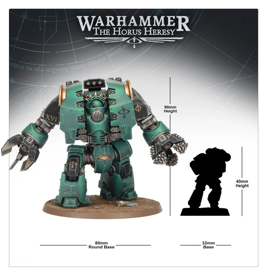 Legiones Astartes: Leviathan Siege Dreadnought With Claws / Drills