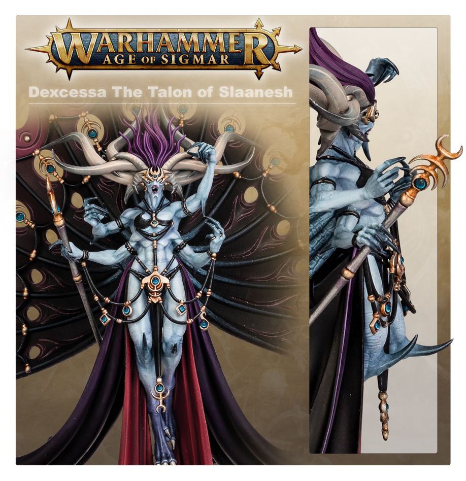 Hedonites of Slaanesh: Dexcessa The Talon of Slaanesh