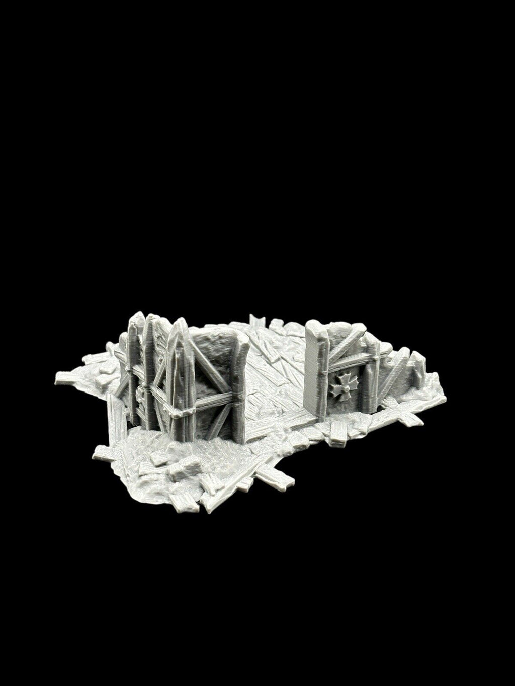 28mm Building Ruins Terrain Scenery for DND, Warhammer, Wargames
