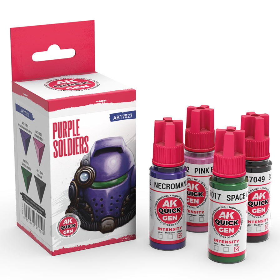 AK Interactive Quick Gen Set - Purple Soldiers AK17523